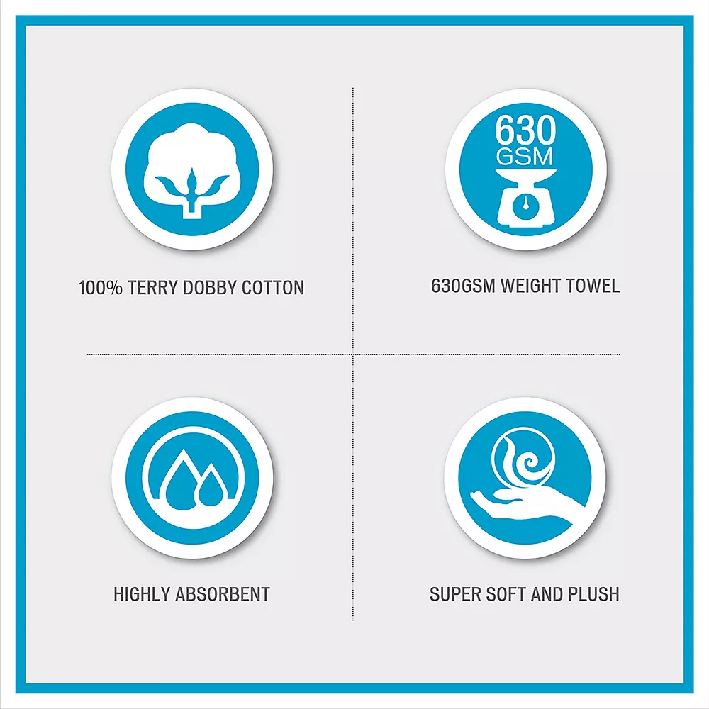 INK+IVY Atlas Dobby 6-Piece Bath Towel Set - Image 6