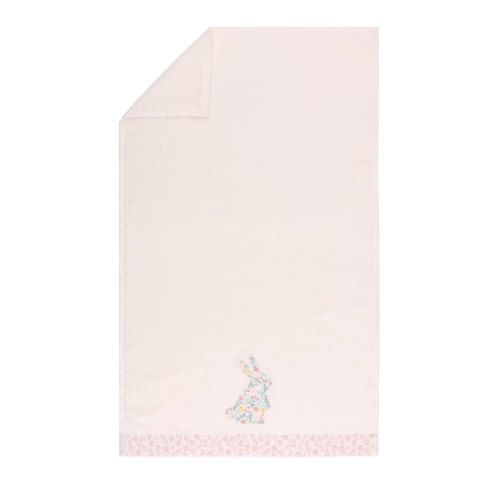 Celebrate Together Easter Celebrate Together⢠Easter Floral Bunny Hand Towel - Image 2