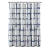 Koolaburra By UGG Shibori Plaid Shower Curtain