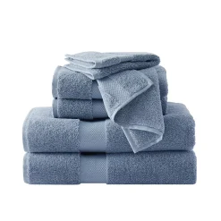 Brooklyn Loom Solid Turkish Cotton 6-Piece Towel Set