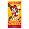 Unbranded WinCraft Kansas City Chiefs 30'' X 60'' Disney Spectra Beach Towel
