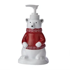Vern Yip By SKL Home Polar Cove Red Soap Dispenser