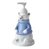 Vern Yip By SKL Home Polar Cove Blue Soap Dispenser