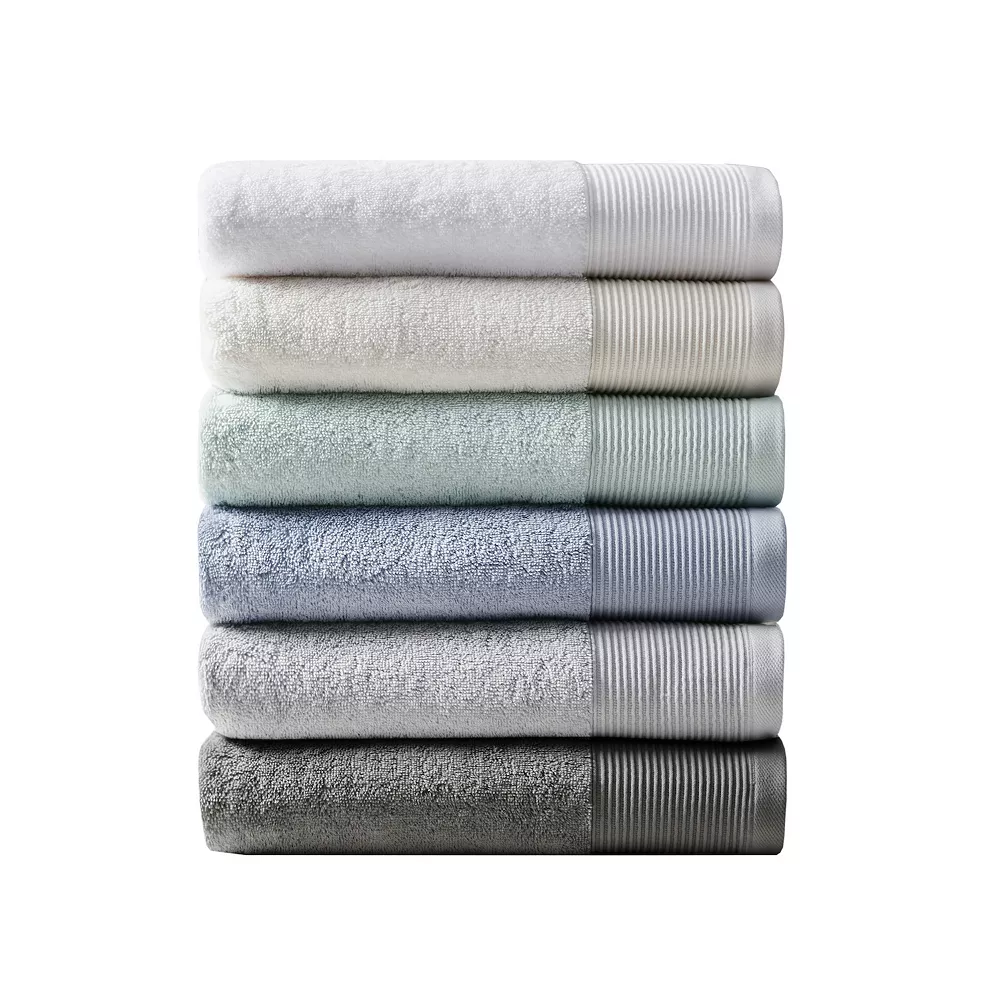 Beautyrest Nuage Luxurious Antimicrobial 6-piece Bath Towel Set - Image 6