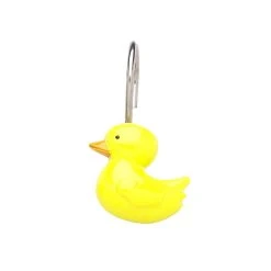Carnation Home Fashions Ducky Resin Shower Curtain Hooks