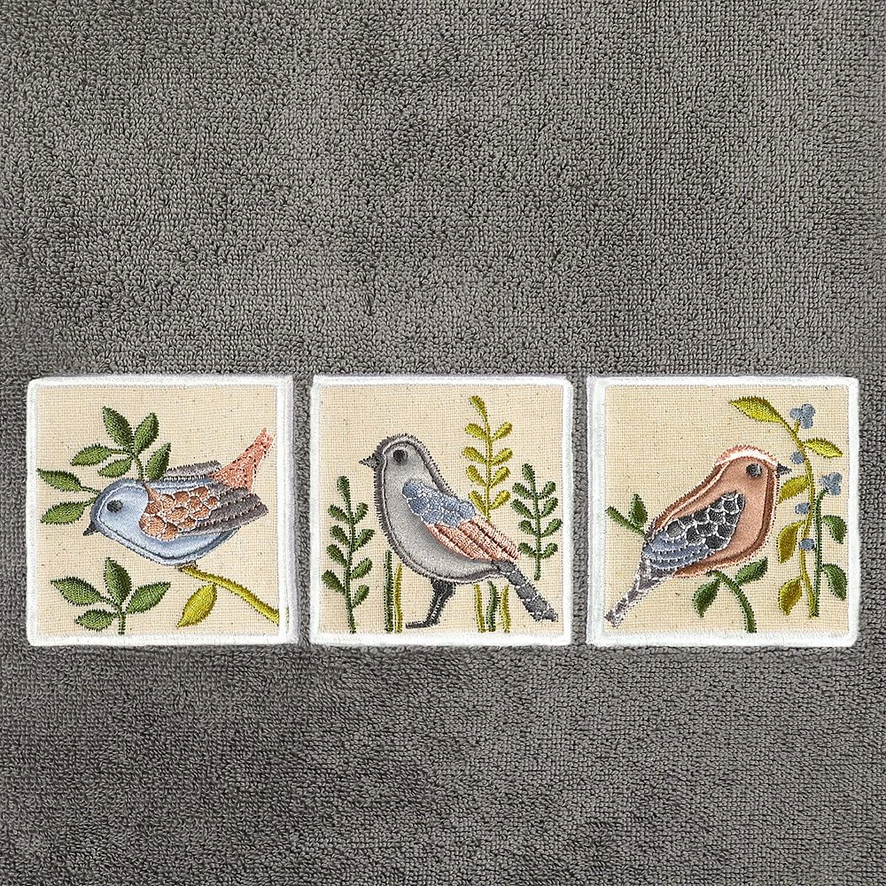 Linum Home Textiles Turkish Cotton Belinda 2-piece Embellished Bath Towel Set - Image 4