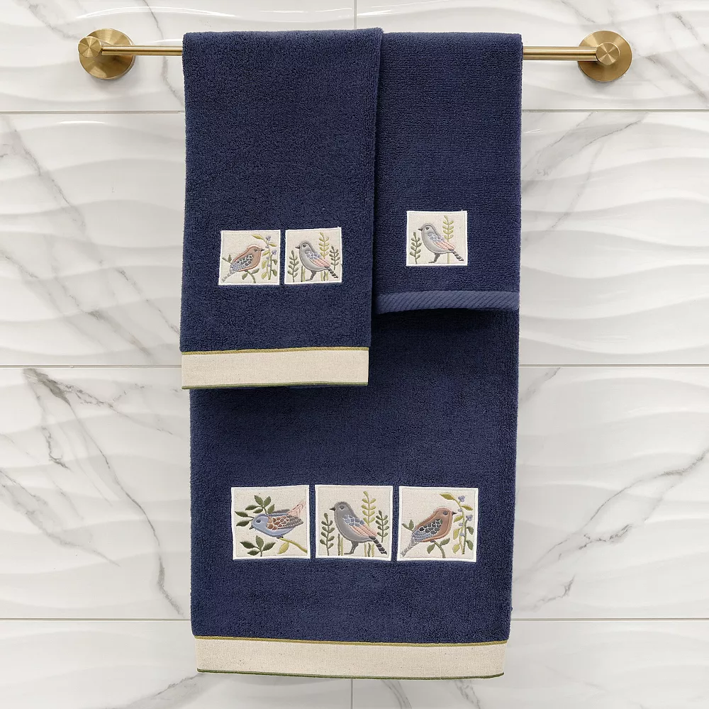 Linum Home Textiles Turkish Cotton Belinda 2-piece Embellished Hand Towel Set - Image 2