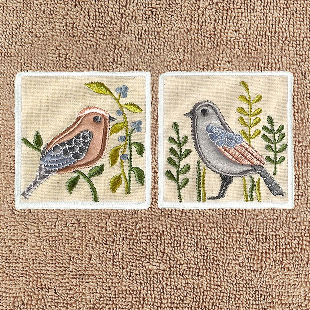 Linum Home Textiles Turkish Cotton Belinda 4-piece Embellished Towel Set - Image 6