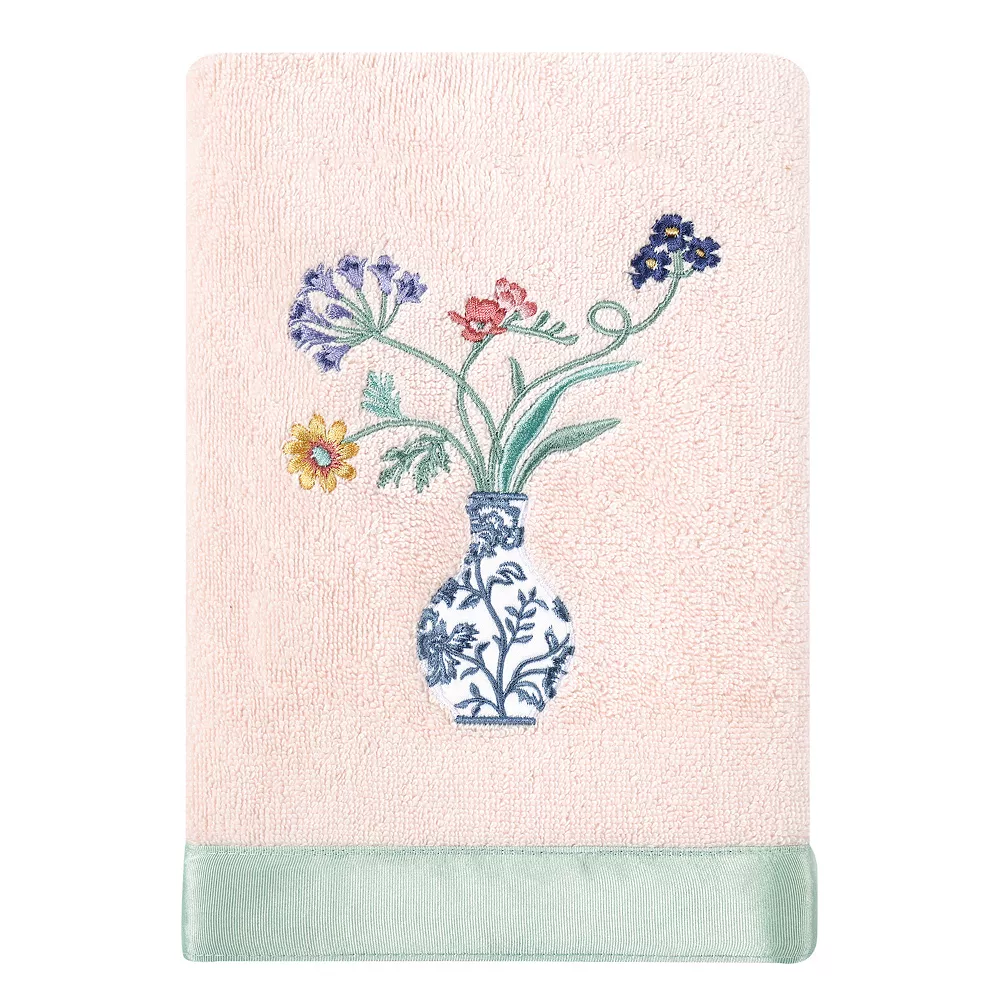 Linum Home Textiles Turkish Cotton Stella 3-piece Embellished Towel Set - Image 5