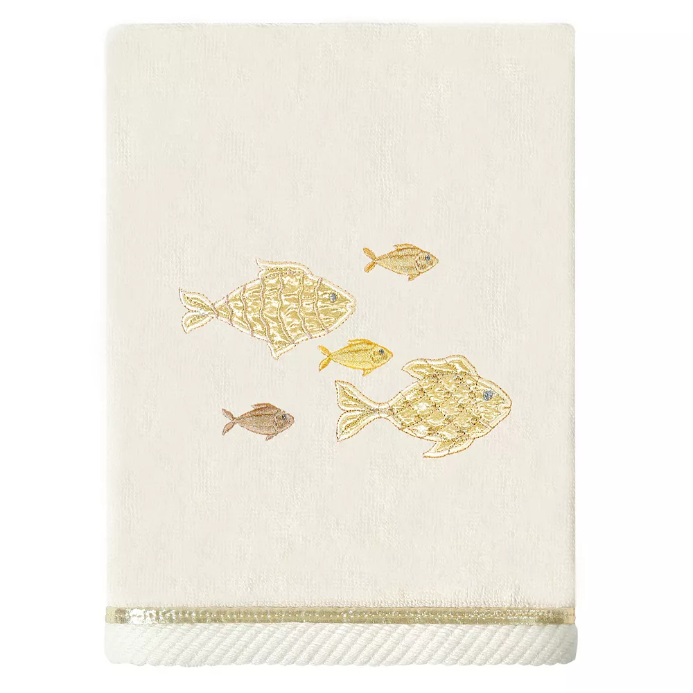 Linum Home Textiles Turkish Cotton Figi 3-piece Embellished Towel Set - Image 4