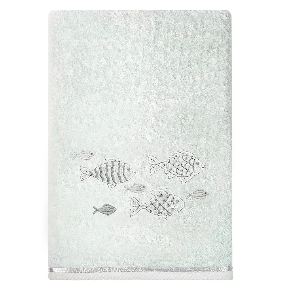 Linum Home Textiles Turkish Cotton Figi 4-piece Embellished Towel Set - Image 4