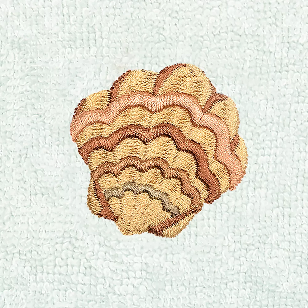 Linum Home Textiles Turkish Cotton Aaron 2-piece Embellished Fingertip Towel Set - Image 4