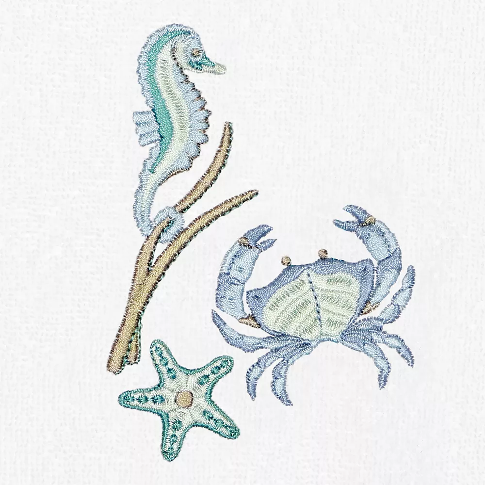 Linum Home Textiles Turkish Cotton Aaron 3-piece Embellished Towel Set - Image 6