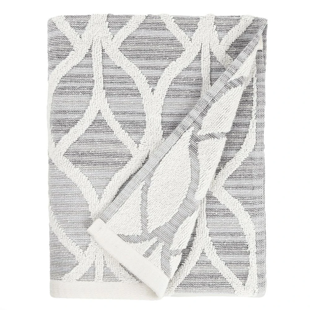 Linum Home Textiles Turkish Cotton Alev Jacquard Bath & Hand Towel Set - Image 5