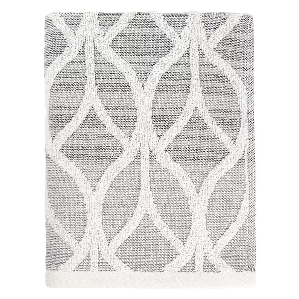 Linum Home Textiles Turkish Cotton Alev Jacquard Bath & Hand Towel Set - Image 6