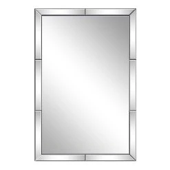 Cenports Camden Isle Divvy 24 In. X 36 In. Casual Rectangle Framed Classic Accent Wall Mirror
