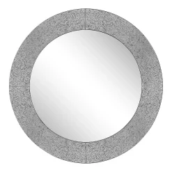 Cenports Camden Isle Rachel 30 In. X 30 In. Casual Round Framed Classic Accent Wall Mirror