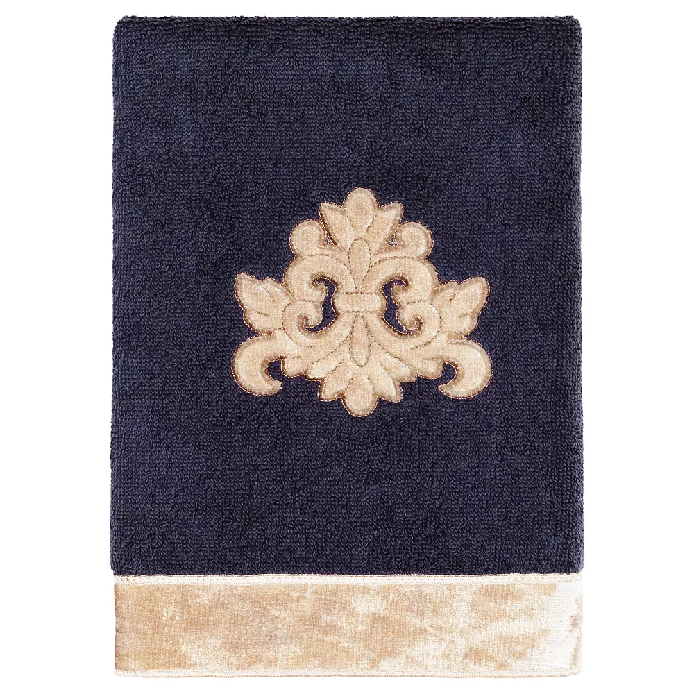 Linum Home Textiles Turkish Cotton May 3-piece Embellished Towel Set - Image 3