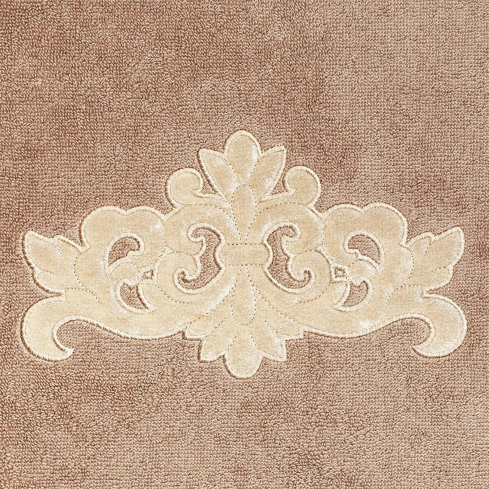 Linum Home Textiles Turkish Cotton May 3-piece Embellished Towel Set - Image 5