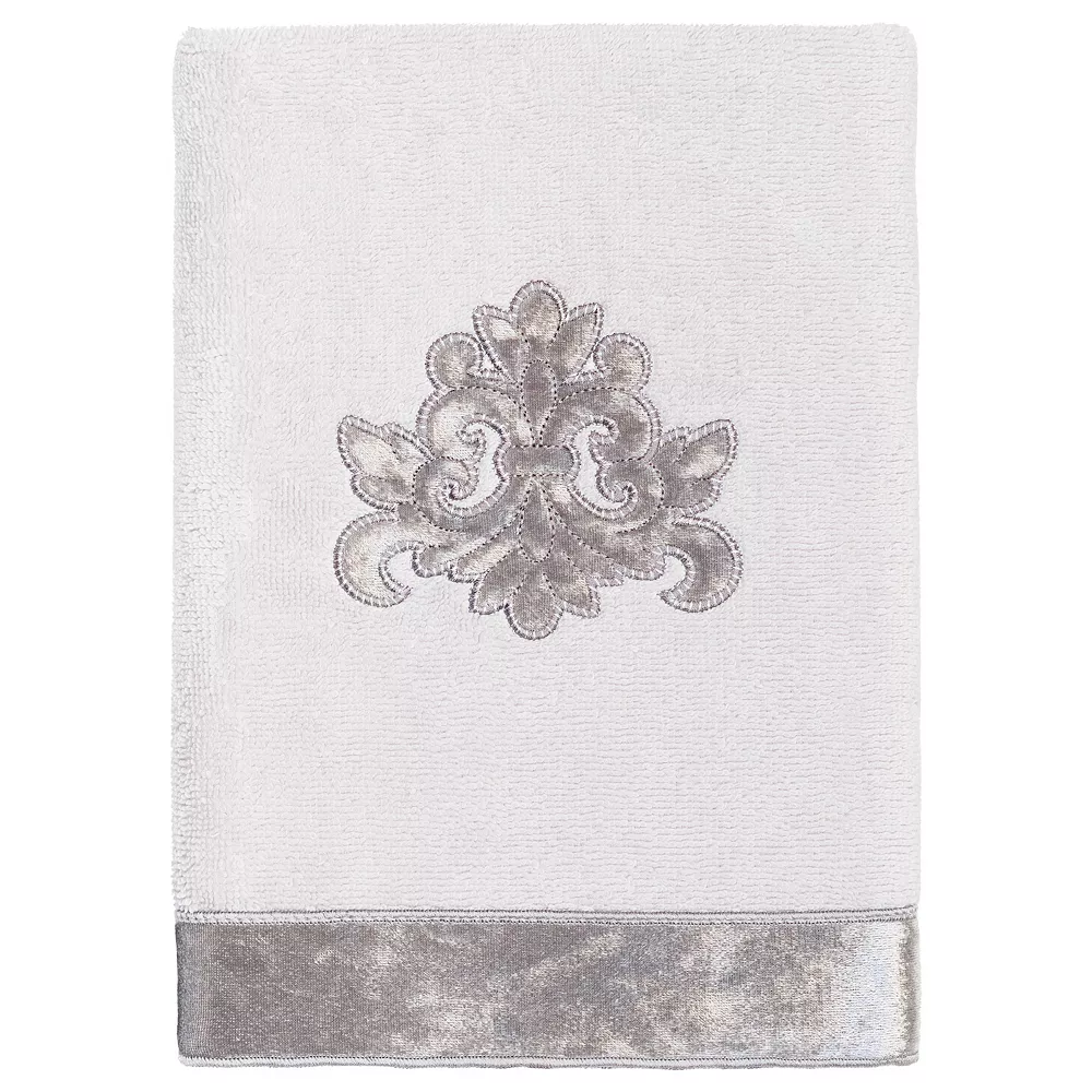 Linum Home Textiles Turkish Cotton May 4-piece Embellished Towel Set - Image 3