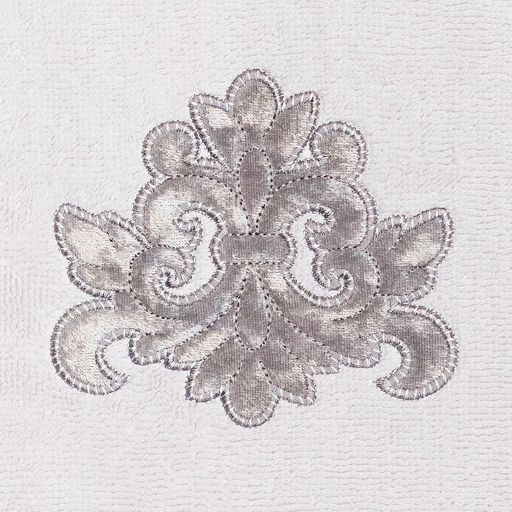 Linum Home Textiles Turkish Cotton May 4-piece Embellished Towel Set - Image 5