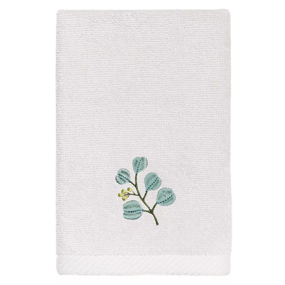 Linum Home Textiles Turkish Cotton Botanica 3-piece Embellished Towel Set - Image 4