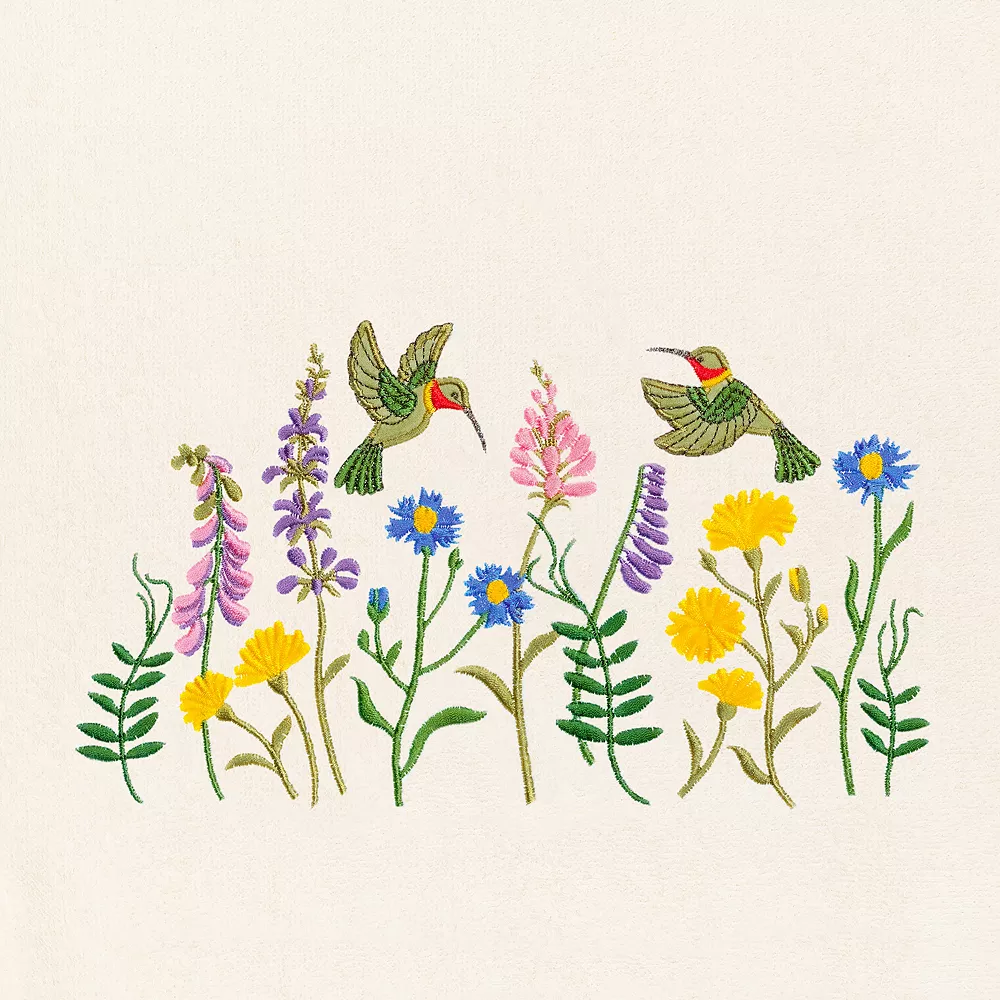 Linum Home Textiles Turkish Cotton Hada 4-piece Embellished Towel Set - Image 4