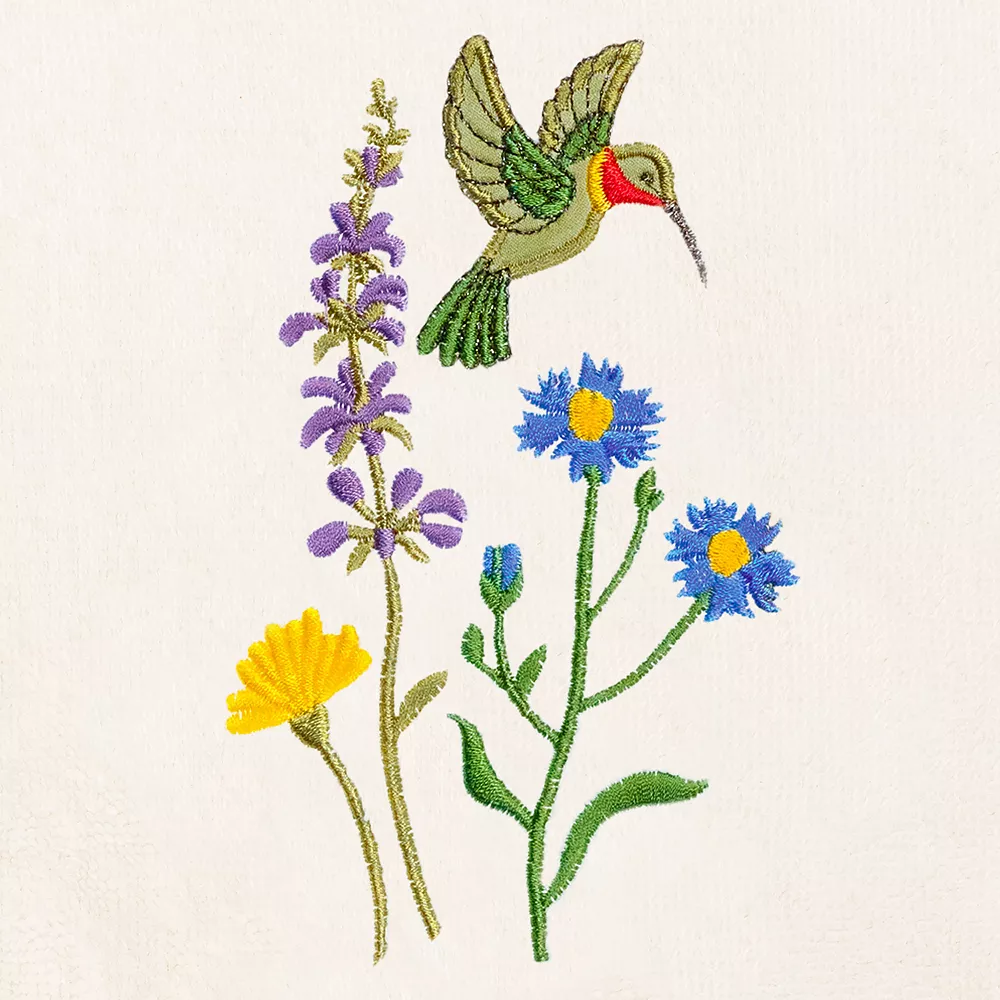 Linum Home Textiles Turkish Cotton Hada 2-piece Embellished Hand Towel Set - Image 3