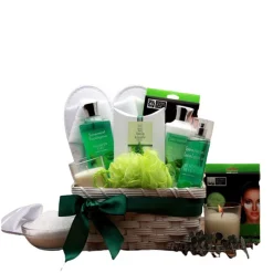 GBDS Eucalyptus Spa Gift Basket- Spa Baskets For Women Gift