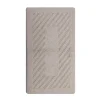 Knightsbridge Diagonal Racetrack 100% Cotton Reversible Bath Rug