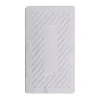 Knightsbridge Diagonal Racetrack 100% Cotton Reversible Bath Rug